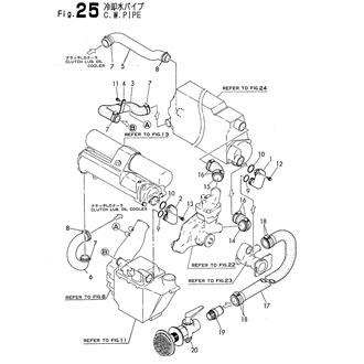 FIG 25. COOLING WATER PIPE