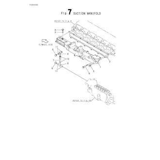 FIG 7. SUCTION MANIFOLD & AIR CLEANER