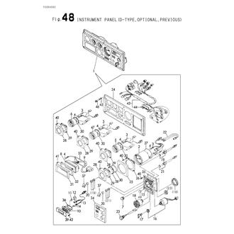 FIG 48. INSTRUMENT PANEL(D-TYPE,OPTIONAL,PREVIOUS)