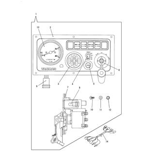 FIG 37. INSTRUMENT PANEL-B(OPTIONAL)