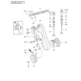 FIG 19. CAMSHAFT(6LP-DTE)