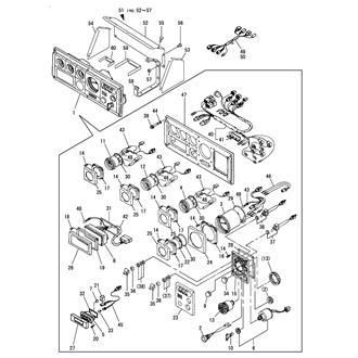 FIG 56. INSTRUMENT PANEL(D-TYPE)(OPTIONAL)