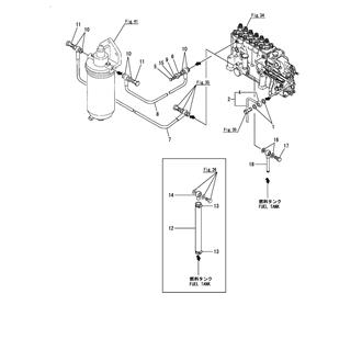 FIG 44. FUEL PIPE(INLET & OVERFLOW)