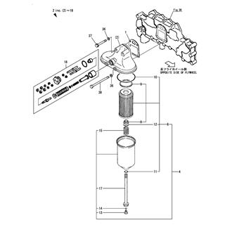 FIG 70. (22A)LUB.OIL STRAINER(W/O COCK/EARTH FLOAT TYPE)