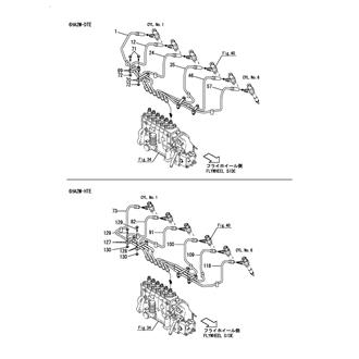 FIG 78. (43A)FUEL INJECTION PIPE(DOUBLE PIPE)