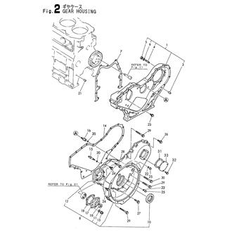 FIG 2. GEAR HOUSING