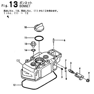 FIG 13. BONNET