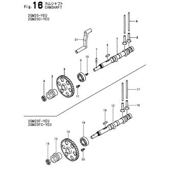 FIG 16. CAMSHAFT