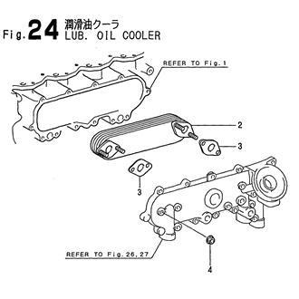 FIG 24. LUB. OIL COOLER