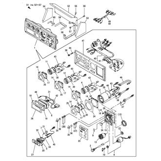 FIG 59. INSTRUMENT PANEL(D-TYPE)(OPTIONAL)