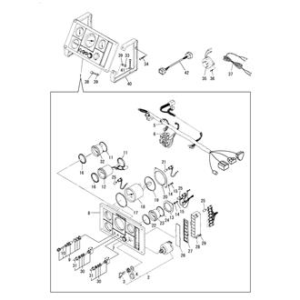 FIG 42. INSTRUMENT PANEL(C-TYPE)(FROM JUL. 2001)