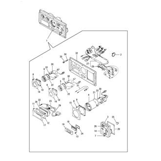 FIG 45. NEW PANEL(C-TYPE)(FROM JAN. 2001)