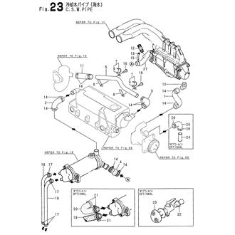 FIG 23. COOLING SEA WATER PIPE