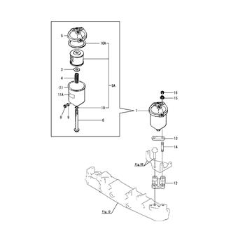 FIG 50. FUEL STRAINER(4LHA-ST/DT(Z)E(P))