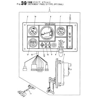 FIG 39. INSTRUMENT PANEL(C-TYPE,OPTION