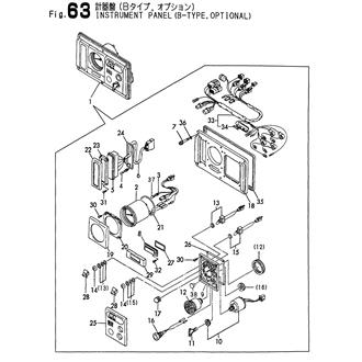 FIG 63. INSTRUMENT PALEL(B-TYPE,OPTIONAL)