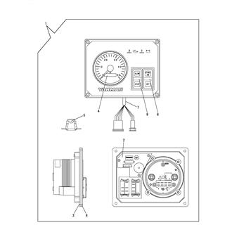 FIG 41. INSTRUMENT PANEL(B-TYPE/KEYLES/OPTIONAL)