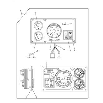 FIG 42. INSTRUMENT PANEL(C-TYPE/KEYLES/OPTIONAL)