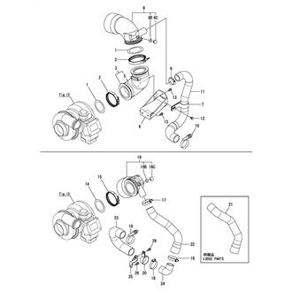 FIG 10. EXHAUST BEND & MIXING ELBOW(OPTIONAL)