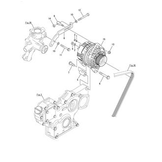 FIG 53. (37A)GENERATOR(12V-120A)(VALEO: FROM FEB., 2013)