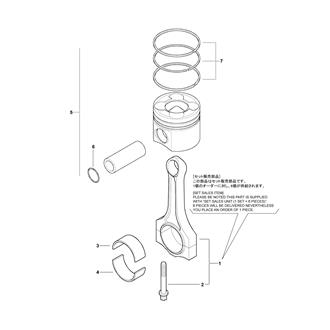 FIG 14. PISTON & CONNECTING ROD