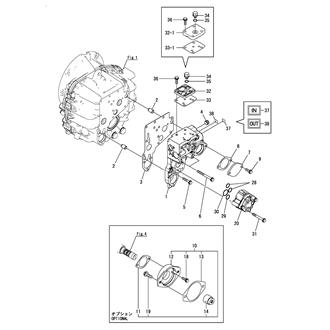 FIG 2. CASE PLATE & HYD.OIL PUMP