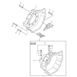 FIG 3. FLYWHEEL HOUSING