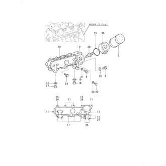 FIG 23. LUB. OIL COOLER COVER