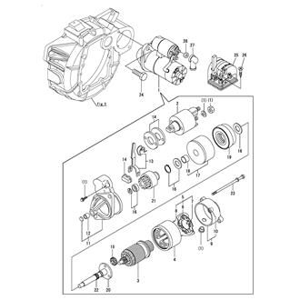 FIG 35. STARTING MOTOR