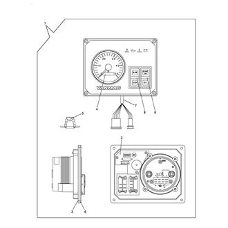 FIG 44. (41A)INSTRUMENT PANEL(B-TYPE : KEYLES)(OPTIONAL)