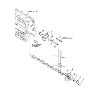 FIG 13. CAMSHAFT & DRIVING GEAR