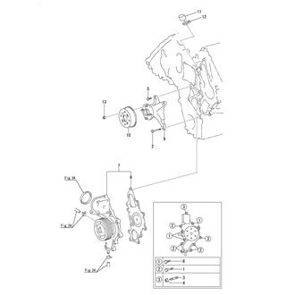 FIG 33. COOLING PUMP(FRESH WATER)