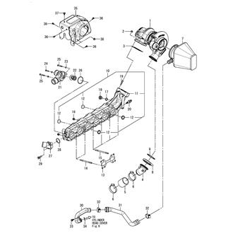 FIG 11. TURBOCHARGER & AIR FILTER