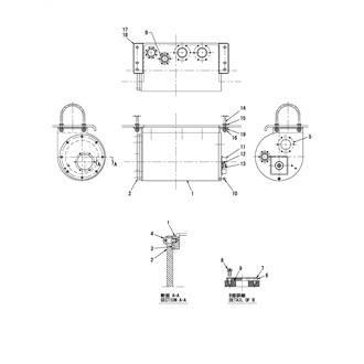 FIG 5. MOTOR CASE(REAR)(FOR JAPAN)